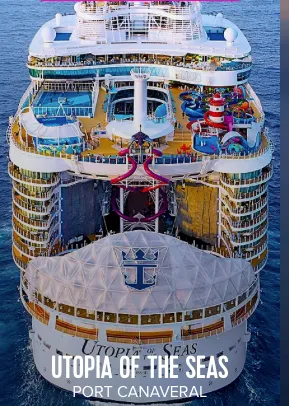 Photo of the Royal Caribbean Utopia of the Seas cruise ship.