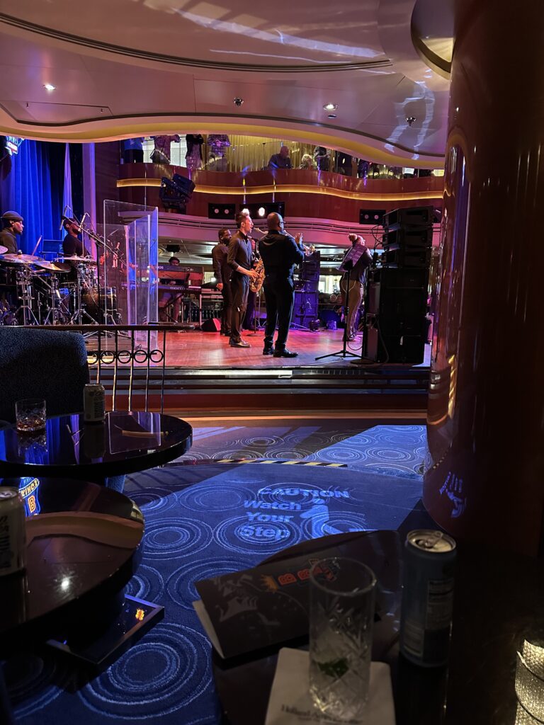 B.B. King's Blues Club in the evenings