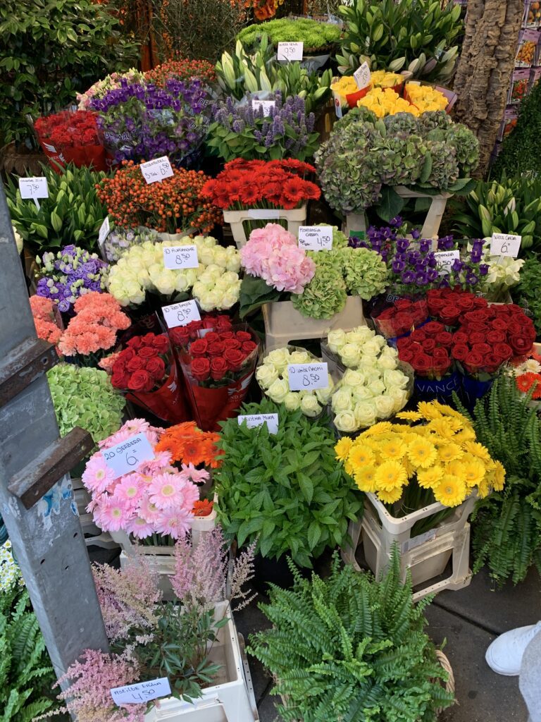 Flowers in Amsterdam